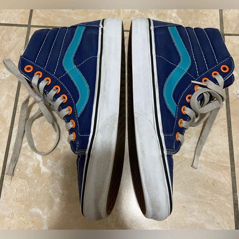 Rare Vans Limited Edition High‎ Top NY Islanders Hockey fisherman Youth 6